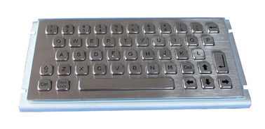 47 mini teclado compacto del metal del soporte del panel del formato IP65 de las llaves con el puerto PS/2