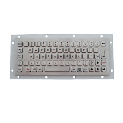 68 llaves condensan el teclado de la prenda impermeable del soporte del panel del acero inoxidable del formato IP67