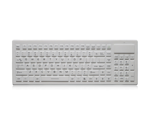 2.4GHz teclado médico inalámbrico IP68 con el teclado del silicón del teclado numérico