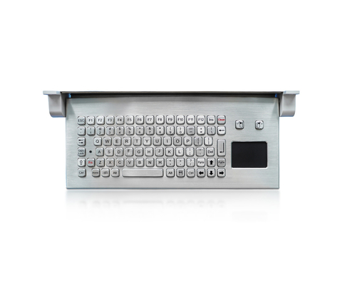 IP68 teclado industrial impermeable con panel táctil para uso al aire libre