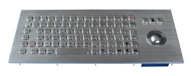 Las llaves ópticas construidas sólidamente IP68 84 del teclado 25.0m m del Trackball del metal resisten a la prueba