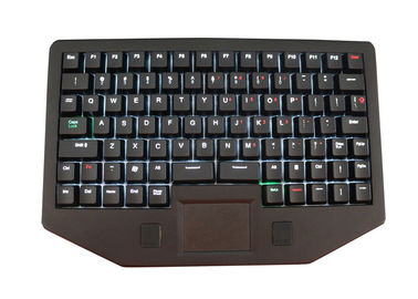 91 teclado mecánico óptico retroiluminado de AXIS del plástico de las llaves IP68 con el panel táctil