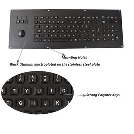MTBF impermeable dinámico del soporte 20000H del panel del teclado de ordenador IK09