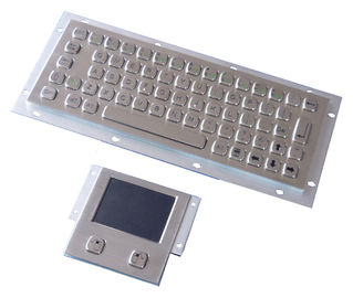 El teclado industial a prueba de vandalismo integra el interfaz USB o PS/2 del dispositivo de señalización del panel táctil