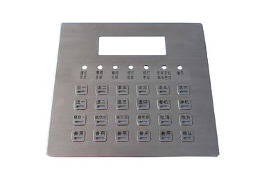 24 prendas impermeables llevadas modificadas para requisitos particulares dinámicas del telclado numérico del acero inoxidable 304 de las llaves