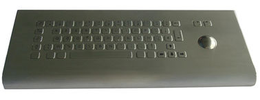 Teclado corto del movimiento/teclado industrial del quiosco con el Trackball, el OEM de 66 llaves y el ODM