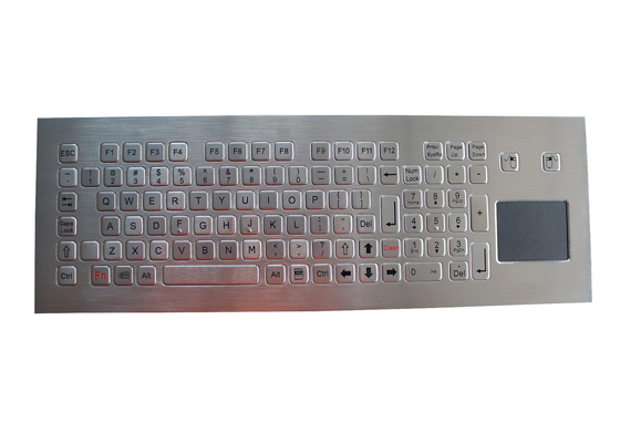 La dinámica completa impermeable de la función del teclado IK09 del metal de PS2 USB selló