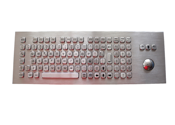 400 teclado mecánico del soporte del panel del Trackball de DPI 38.0m m