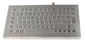 77 llaves modificaron el teclado de escritorio del metal para requisitos particulares industrial de la disposición con llaves de funcionamientos