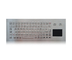 FCC lavable industrial dinámica del teclado de ordenador IP65 5VDC con el panel táctil