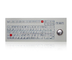 IP65 Robusto teclado industrial Trackball Omron Interruptor de membrana teclado a prueba de agua