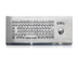 IP65 robusto teclado de metal industrial de montaje en la pared teclado de quiosco con pista