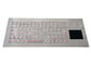 El teclado industrial del quiosco lavable con el panel táctil integró 83 llaves IP67 5V DC
