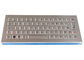 Acero inoxidable de escritorio industrial ultra fino de las llaves IP68 del teclado de ordenador 56 lavable