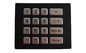 Llaves del teclado numérico 16 del metal IP67 para el control de acceso de la atmósfera de la seguridad
