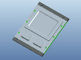 Dispositivo de señalización impermeable IP65 de la goma de silicona industrial rugosa del panel táctil de 2 llaves