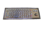 El movimiento largo del teclado industrial del metal IP67 hizo excursionismo USB 800DPI