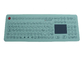 Montaje del panel industrial del teclado de membrana de la prueba de aceite con el panel táctil IP67