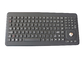 Llaves rectangulares del teclado médico de la goma de silicona con el Trackball óptico de 25m m