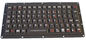 81 teclado militar impermeable durable del ruber del silicón de las llaves IP65 mini para el ordenador construido sólidamente