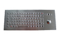 Quiosco lavable industrial 100mA del teclado IP67 del Trackball con llaves separadas del FN