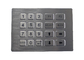 Teclado industrial del soporte del panel del teclado numérico del metal de 20 llaves a prueba de vandalismo para el quiosco