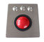 3 moudle militar del Trackball de la resina de los botones de ratón IP65 con el panel del metal
