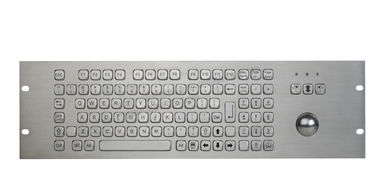 Todos en un teclado industrial del metal con el Trackball para todo el OS