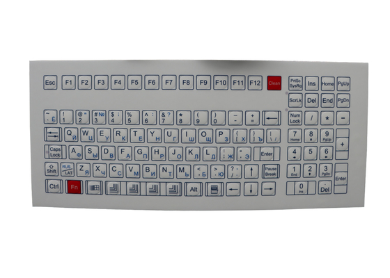 106 clasificados dinámicos de encargo industriales del teclado de membrana del teclado higiénico médico de las llaves IP67