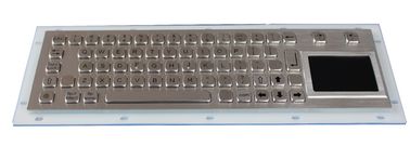 IP65 teclado del quiosco del acero inoxidable USB con el panel táctil con cualquier disposición modificada para requisitos particulares