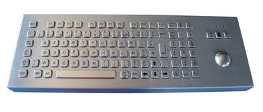 Teclado de escritorio del acero inoxidable del metal de 100 llaves con el teclado numérico