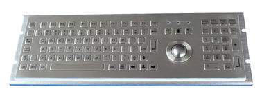 El teclado construido sólidamente mini tamaño Fn del soporte del panel cierra el montaje del panel trasero del Trackball