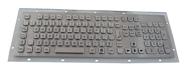 Acero inoxidable del teclado de prueba del polvo de las llaves del soporte 111 del panel para el quiosco al aire libre