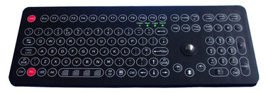 108 mesa industrial lavable clasificada dinámica del teclado de membrana de las llaves IP68 USB