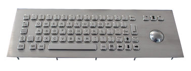 Teclado del soporte del panel de 69 llaves, teclado del acero inoxidable con el Trackball MTB, OTB, LTB