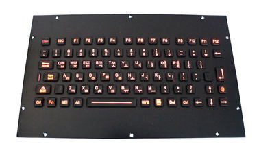 El teclado negro resistente del soporte del panel del vándalo durable integró con llaves del Fn