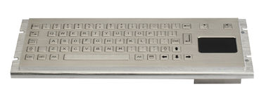 Pequeño teclado industrial a prueba de vandalismo dinámico IP65 con el panel táctil, movimiento corto