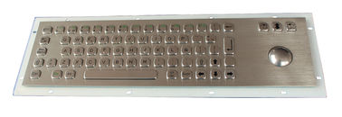 Teclado industrial a prueba de vandalismo con el Trackball, teclado dominante plano de los SS con la llave 69