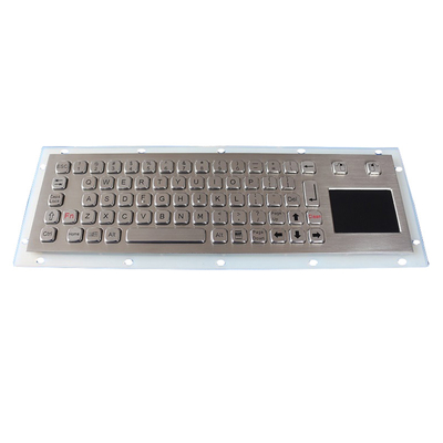 Teclado a prueba de agua dinámico del panel táctil IP67, teclado industrial del acero inoxidable