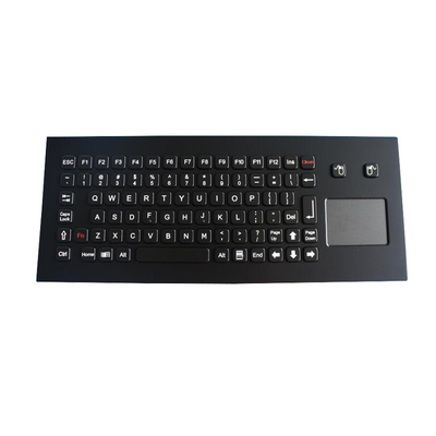 Vándalo industrial dinámico IK08 resistente del teclado del metal IP67 con el panel táctil