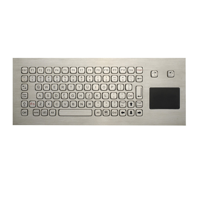 Teclado construido sólidamente lavable de 85 llaves, teclado del acero inoxidable con el panel táctil