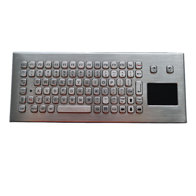 el formato IP68 del acuerdo del teclado del acero inoxidable de 83 llaves selló la mesa con el panel táctil