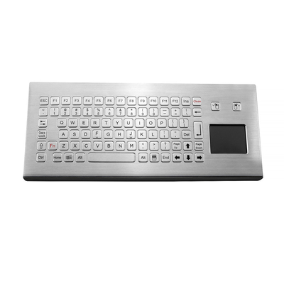 Ip68 selló completamente el teclado industrial rugoso del metal con el panel táctil resistente