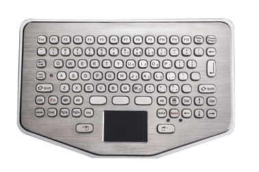 Mini teclado de metal industrial de escritorio a prueba de explosiones IP65 con panel táctil impermeable