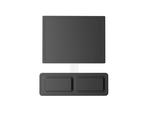 IP65 Touchpad industrial con 2 botones de conmutador de teclas micro