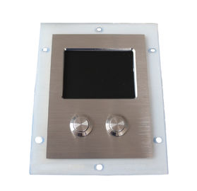 Panel táctil industrial impermeable adaptable con 2 botones de ratón sellados aumentados