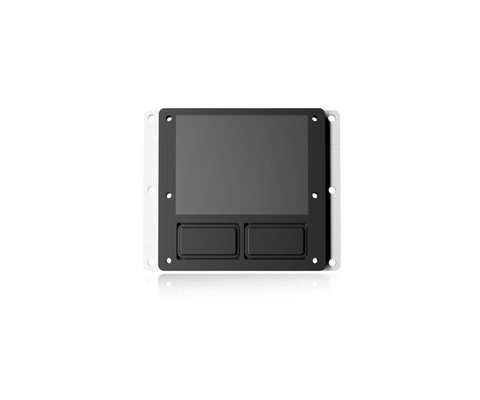 Dispositivo de control táctil de panel táctil industrial negro para aplicaciones industriales