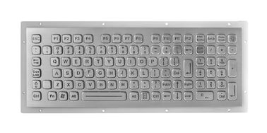 Acero inoxidable a prueba de agua dinámico de 102 llaves del panel del teclado industrial del soporte