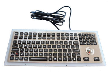 El negro construyó sólidamente prenda impermeable industrial de las llaves IP67 del teclado 116 del metal