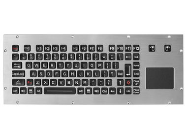 Metal industrial del teclado rugoso marino con el quiosco IP67 del panel táctil
